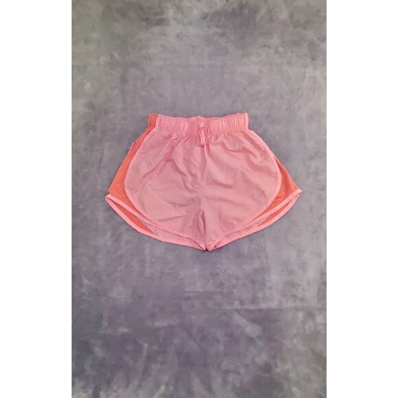 Nike Dri Fit Size XS Tempo Running Shorts 3" Lined Pink Womens Hiking Gym C23-37 - Picture 1 of 8